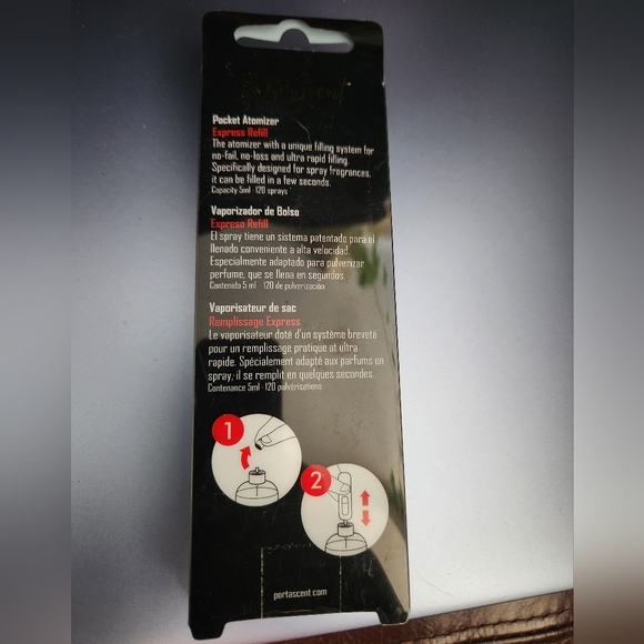 Travel perfume bottle - Picture 2 of 2